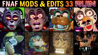 FNAF MODS & EDITS | Part 33 (feat. Security Breach Ruin & FNAF 2)