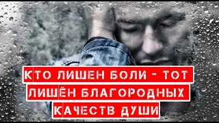 Боль это важная часть нашей жизни. Очень важная информация .