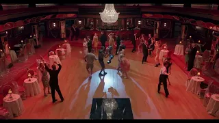 Thomasin McKenz, Anya Taylor-Joy, Matt Smith in Last Night in Soho - dance scene - making of