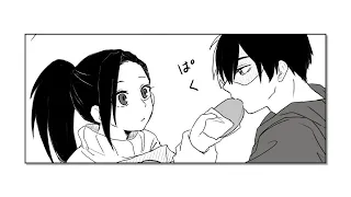 Shouto Todoroki x Momo Yaoyorozu doujinshi - Indirect Kiss