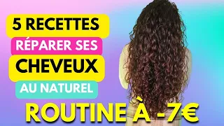 Réparer ses cheveux pour 7€ + 100% naturel