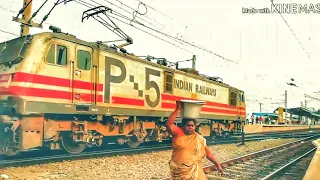 1ST VISIT INTO SOUTHERN RAILWAY || MEGA OFFLINK GZB WAP5 PULLS 12655 NAVJEEVAN SUPERFAST EXPRESS ||