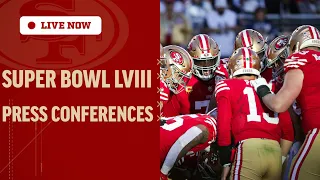 49ers Speak to the Media Ahead of Super Bowl LVIII