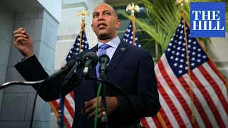 'Something is wrong with these people!' Hakeem Jeffries shames GOP over the debt ceiling