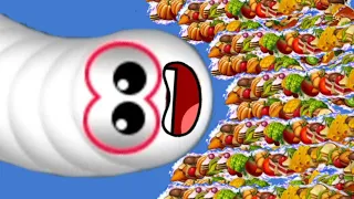 Worms Zone.io // TERUS MERAYAP MENCARI MAKANAN