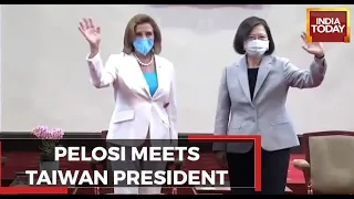 Nancy Pelosi Meets Taiwanese President Tsai Ing Wen; Extends Greeting To Her 'Devoted Friend'