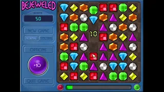Bejeweled Deluxe (2001) Level 1 Fail