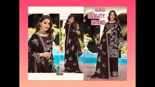 super /hit design / Pakistani concept heavy/ suit Georgette/ suit