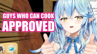 Lamy Approved Guys Who Can Cook then the Conversation Takes a Sadge Turn【Hololive English Sub】