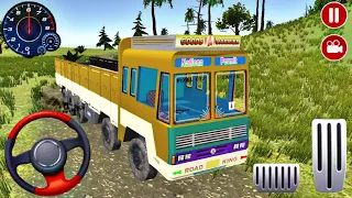 Offroad Indian Truck Simulator 2020 - Ashok Leyland Truck Off-road - Gameplay 52 - Android GamePlay