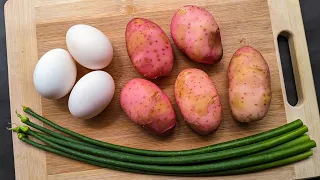 Just Add Eggs With Potatoes Its So Delicious/ Simple Breakfast Recipe/ Homemade Cheap & Tasty Snacks