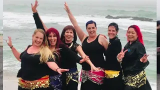 Jerusalema Dance Challenge, Belly Dance Fusion Style, filmed and performed in Cape Town.