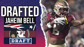 Patriots Draft TE Jaheim Bell | Breakdown and Reaction