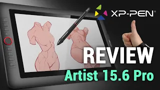 XP-PEN ARTIST 15.6 PRO 💻 Professional Artist REVIEW & GIVEAWAY