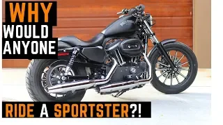 Watch BEFORE You Buy a Harley Sportster: Ride, Review, Impressions, Dyna or Sporty, Likes & Dislikes