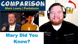 Pentatonix Comparison | "Mary Did You Know" by Mark Lowry | Jerod M Reaction