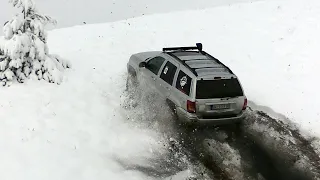 Jeep Grand Cherokee WJ & WK, Toyota LC 105 & Hilux, snow ride