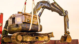 KOMATSU Excavator Badly Damaged Restoration Project // Finding Value In Life From Scrap Yards - P3