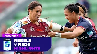 Melbourne Rebels Women vs. Queensland Reds Women Highlights | Round 4 | Super Rugby Women's 2024