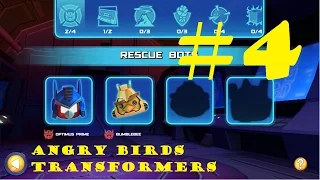 Angry Birds Transformers #4 - Intellectual Games - OPTIMUS PRIME, BUMBLEBEE and SOUNDWAVE