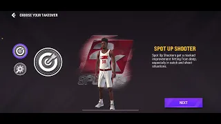 How To build ur best player shooting Guard {NBA 2k23 Mobile Arcade edition }