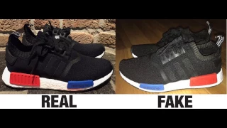 How To Spot Fake Adidas NMD Trainers/Sneakers Authentic vs Replica Comparison