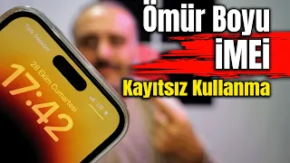 Yurtdışı iPhone imei kaydı yapmadam kullanma yöntemi. Sadece Turk Telekom.