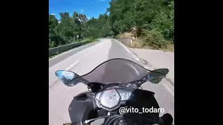 Man Loses Control Over His Motorcycle And Crashes Into Rocks On The Roadside