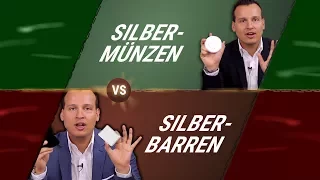 Silbermünzen gegen Silberbarren 💣 Vorsicht beim Kauf 💣