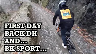 FIRST DAY BACK DH RIDING & .... BK SPORT