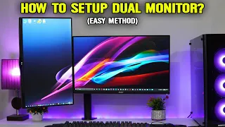 How To Setup Dual Monitors in Windows 10 for Gaming/Streaming (Hindi)