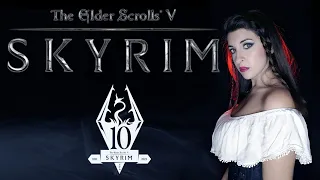 The Elder Scrolls V: Skyrim - "The Dragonborn Comes"  (Cover by Moire) | 10th Anniversary Edition 🌨