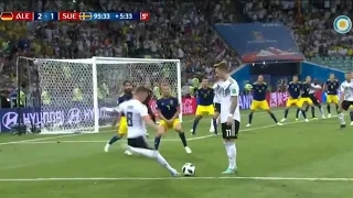 Golazo de Tony Kross Alemania vs Suecia 2-1 Mundial 2018