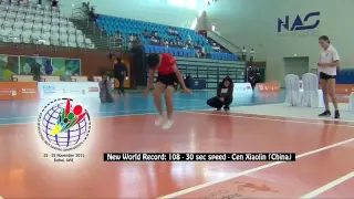Weltrekord im Seilspringen