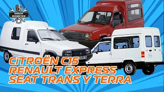 CITROÉN C15, RENAULT Express y SEAT Trans: ¿Cuál es mejor? COCHES VINTAGE