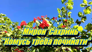 Мирон Сахринь "Комусь треба починати"