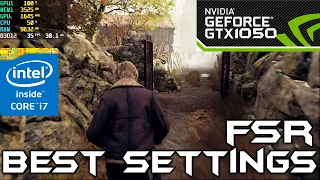 Resident Evil 4 Remake | GTX 1050 | BEST OPTIMIZED SETTINGS | Shadow Cache ON | 1080p | #gtx1050