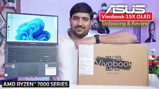 ASUS Vivobook 15X OLED AMD Ryzen 5 7530U | Best Laptop For Coding & Programming 2023⚡[Hindi]