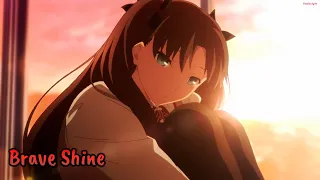 『Lyrics AMV』 Fate/stay night: Unlimited Blade Works Season 2 OP Full - Brave Shine / Aimer