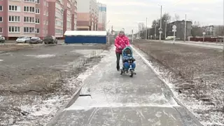 На новой дороге в Иванове оседает грунт