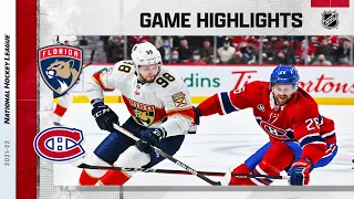 Panthers @ Canadiens 4/29 | NHL Highlights 2022