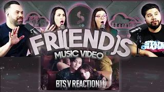 V of BTS "FRI(END)S MV" Reaction - So many surprises with this song! 😱 | Couples React