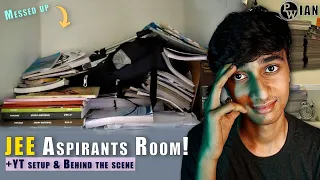 My Room Tour😁|| Rohit Kalburgi Room Tour || #jee #iit #rohitkalburgi #studyvlog #pw
