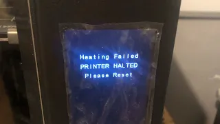 Flying bear ghost 6 - Heating failed