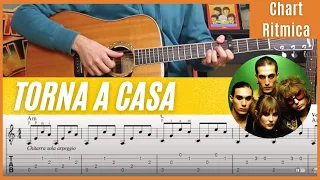 Torna a Casa | Maneskin | Tutorial Chitarra Senza Barré | Guitar Tutorial