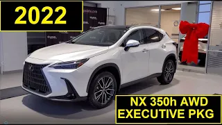 2022 Lexus NX 350h AWD Hybrid Executive Package at Lexus South Pointe