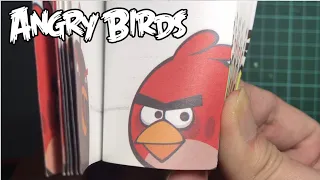 How to Draw Angry Birds With Flipbook Animation