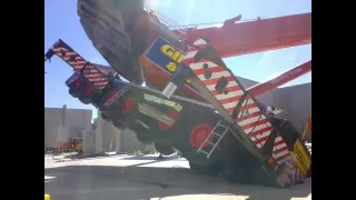 Huge / giant crane accident