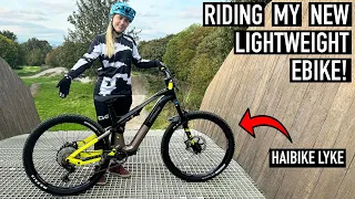 RIDING MY NEW LIGHTWEIGHT EBIKE AT LEEDS URBAN BIKEPARK!