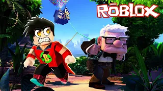 BİNDİĞİM EV 10 BİN METRE HAVAYA UÇTU!! 🎈 Roblox Pixar Up House Story